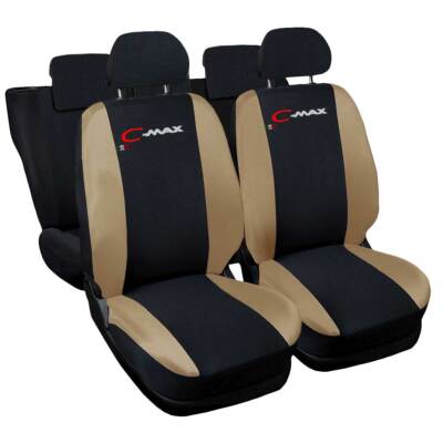 AUTOSITZBEZÜGE KOMPATIBEL MIT C-MAX MADE IN ITALY KOMPLETTSET VERSCHIEDENE FARBEN