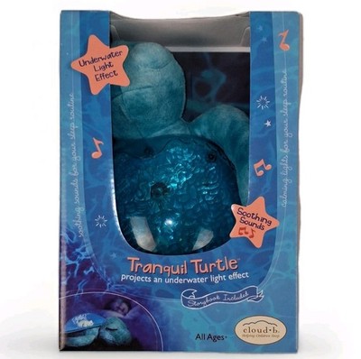 Cloud B Tranquil Turtle Soothing Sounds & Night Light for Sleep Routines