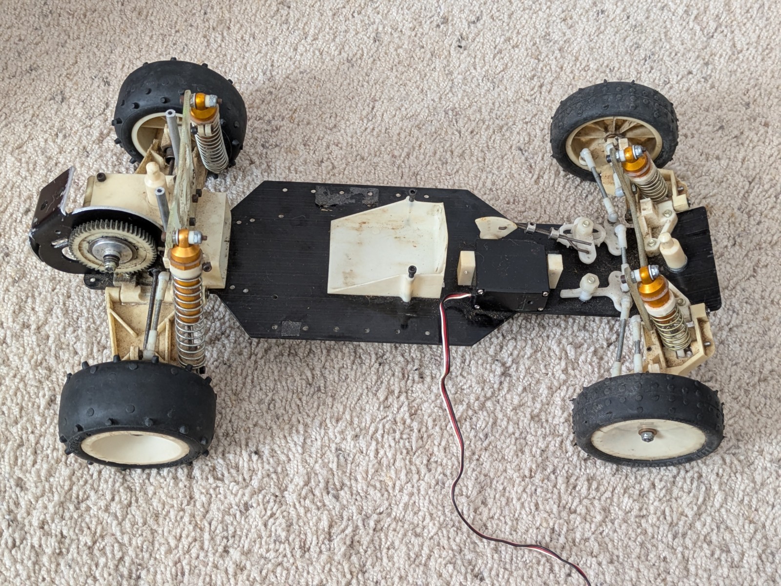 Horizon Hobby Team Associated TQ10 RC10 Vintage RC Graphite Carbon Fiber Buggy