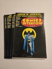 Cover of David Anthony Kraft's Comics Interview #74