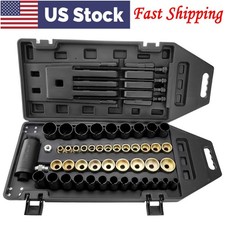 51 Pieces Hydraulic Bushing Bearing Installation And Removal Tool Kit Universal 51 Pieces Hydraulic Bushing Bearing Installation And Removal Tool Kit Universal