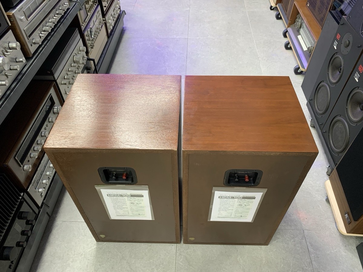 PIONEER HPM 100 Original 4Way Speakers 100 Watts RMS Vintage