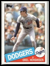 Topps 1985 Topps Orel Hershiser #493 Baseball