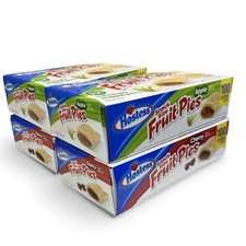 Mini tartas de fruta de azafata tamaño 100 calorías | Cuatro cajas de 12 quilates | Apple & Cher