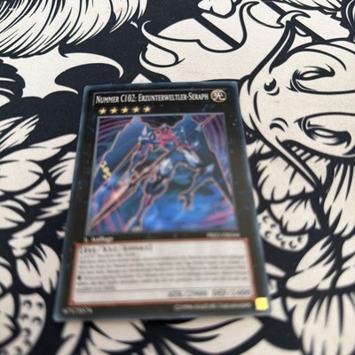 Yugioh Number C102: Archfiend Seraph PRIO-EN044 Super Rare 1st Ed NM