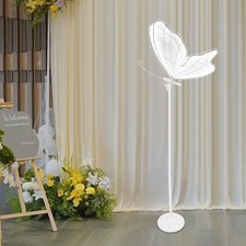 Butterfly Floor Lamp Wedding Decor Light White Light Led Ambient Light 18w
