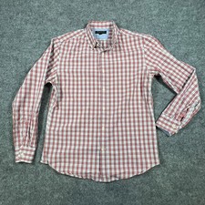 Banana Republic Soft Wash Shirt Mens Medium Multicolor Plaid Cotton Button Down