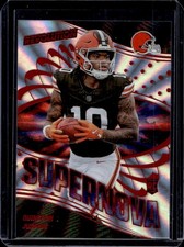 2025 Panini Revolution Quinshon Judkins Supernova Sunburst RC #/18 Browns