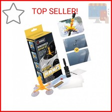 LOCBONDSO Windshield Chip Repair Kit, Quick Fix Windshield Repair Kit with Durab