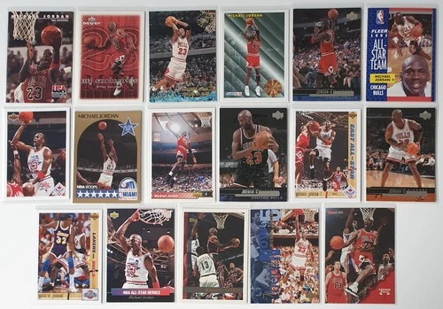 Lot of 17 x Michael Jordan Collection Cards - Good Condition