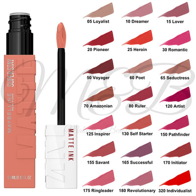 Maybelline SuperStay Matte Ink flüssiger Lippenstift - NEU VERSIEGELT *Wählen Sie Ihren Farbton*