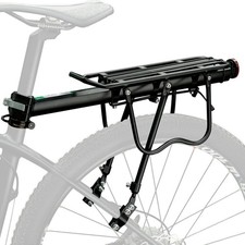 ROCKBROS Rear Bike Rack Quick Release Cargo Luggage Rack 165lbs Capacity NEW