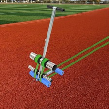 Portable Manual Court Tape Machine Floor Line Marking Tool for Sports Grounds