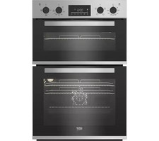 BEKO Pro RecycledNet BBXDF22300S Electric Double Oven - Silver
