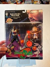 VINTAGE 1996 Playmates SPACE JAM Michael Jordan Elmer Fudd Action Figure Set MOC