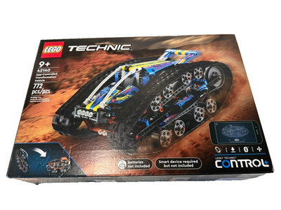 Lego 42140 Technic App-Controlled Transformation Vehicle 772 pc Partially Made