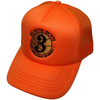 The Beastie Jungen Netzkappe hinten: NYC Brouhaha Division (orange) OFFIZIELL NEU