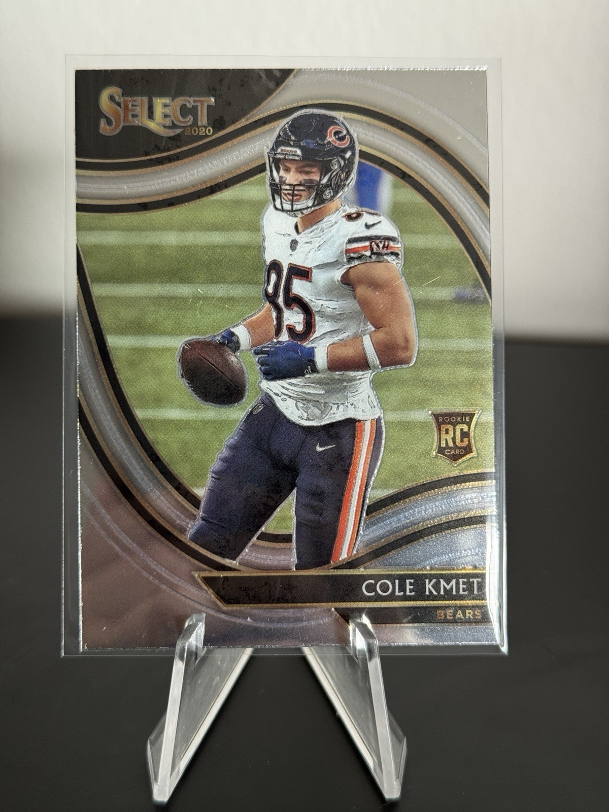 Cole Kmet #374 RC 2020 Panini Select - Field Level