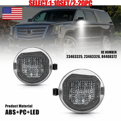 2-20X LED Side Mirror Puddle Lights Turn Signal Lamps Fit 2017-19 Buick LaCrosse