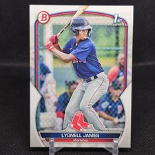 Lyonell James 2023 Bowman #BP-118 Prospects