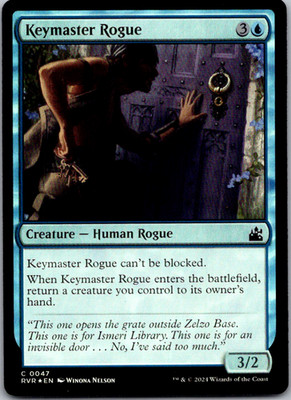 Keymaster Rogue C  Foil Ravnica Remastered 47 LP-NM