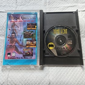 THE ADVENTURES OF BATMAN & ROBIN  Sega CD  CIB W/ Manual 