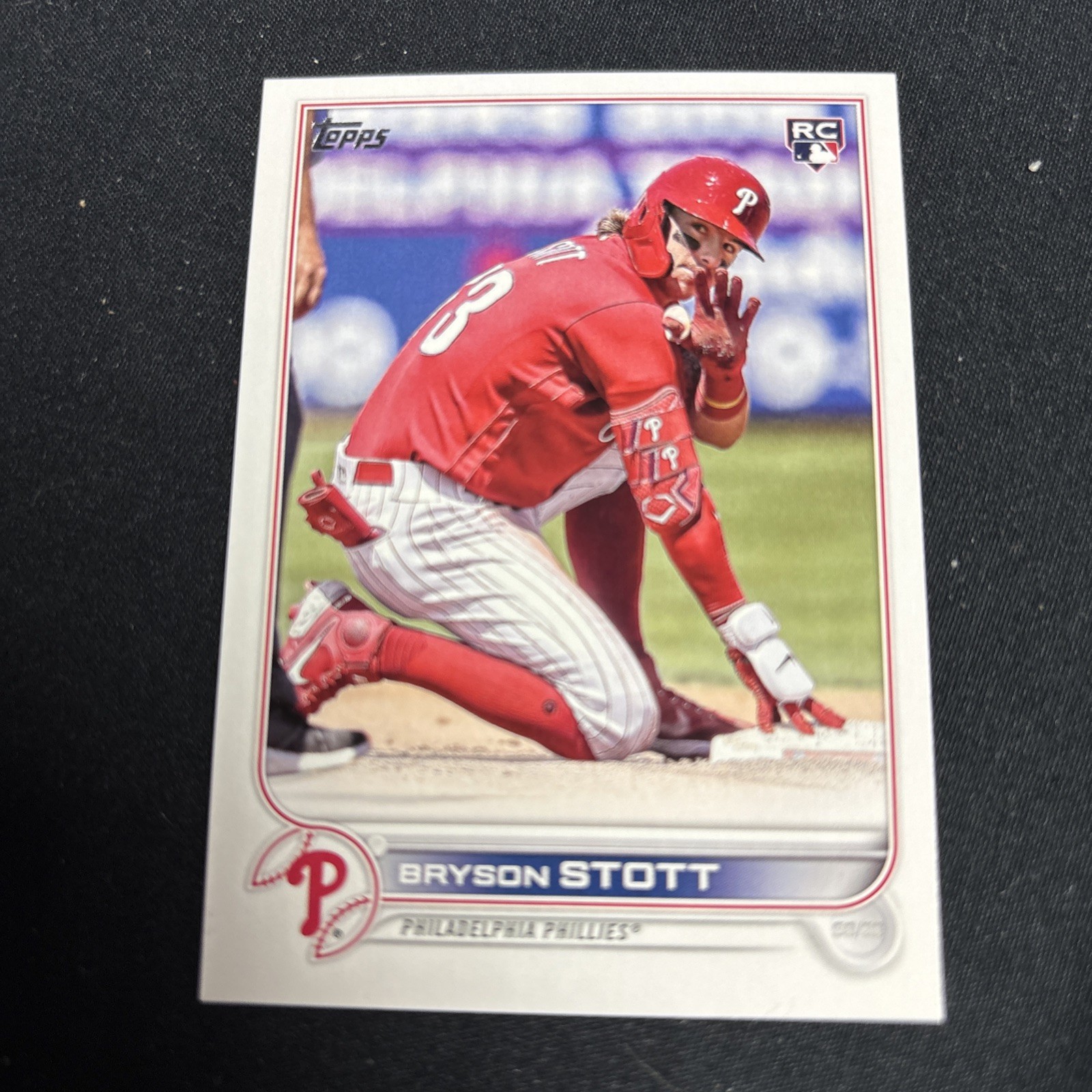 2022 Topps Update Bryson Stott IMAGE VARIATION RC #US224 SP PHILLIES 