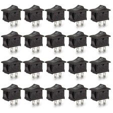 20 Pcs Environmental Protection Boat Rocker Switch AC 6A/250V 10A/125V 2 Sold...