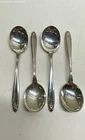 (B) Four International Prelude Sterling Silver 6.5 Inch Spoons 151 Grams