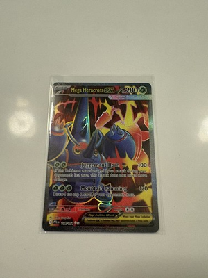#ad #ad Mega Heracross ex Ultra Rare ME02: Phantasmal Flames 108 094 NM $2.49