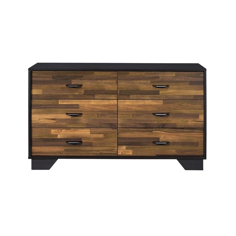 walnut and black dresser Antique Dresser in Antique Walnut & Lamp Black