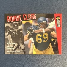 Jon Runyan - 1996 Upper Deck Collector's Choice Rookie Class #44 Houston Oilers