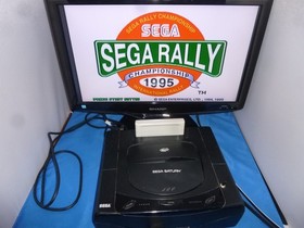 Sega Saturn system console Virtua Fighter in box bundle Nights Play Import READ