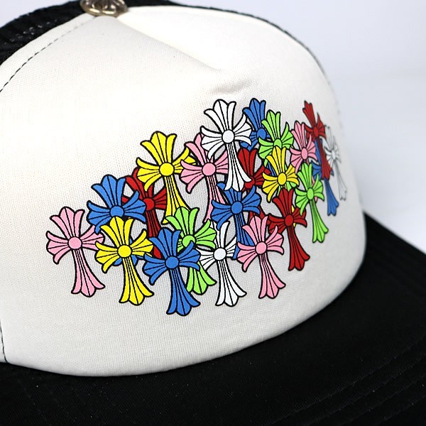 CHROME HEARTS Multicolor Cross Patch Print Trucke… - image 4