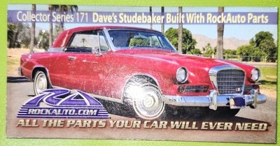 Rock Auto Parts Collector Series Magnet #171 Dave's Studebaker 