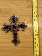 Red Pendant Cross Necklace