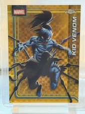 2026 Topps Chrome Marvel Kid Venom Gold X-Fractor #128 04/50