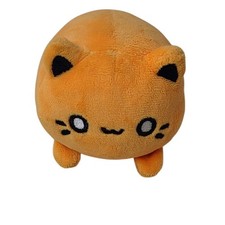 Aurora Tasty Peach Plush Meowchi Kinetic Orange Enchanting 4"