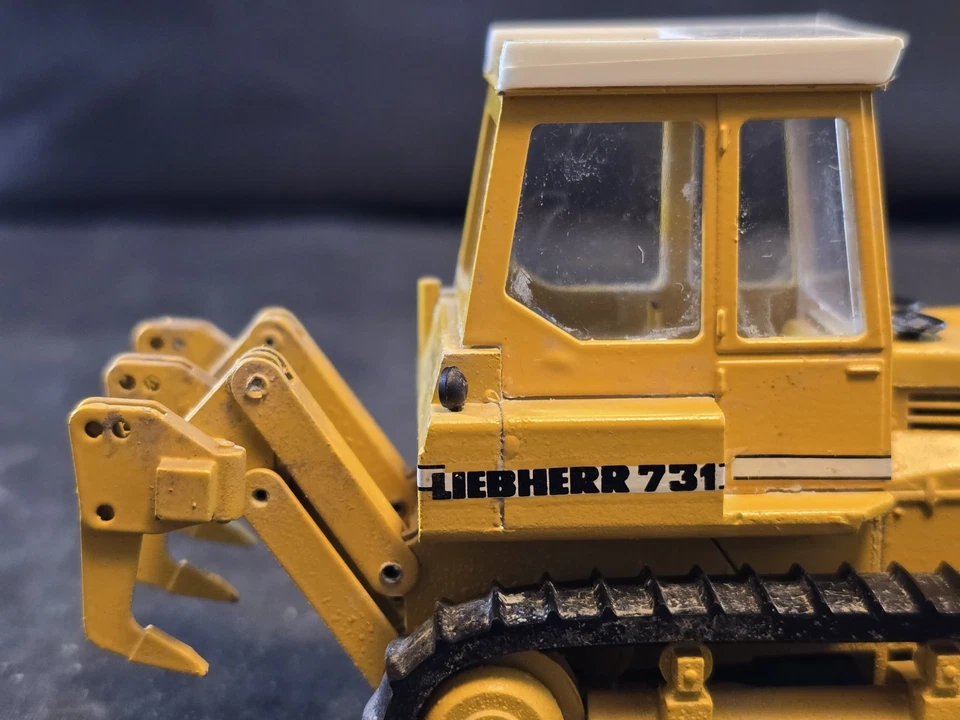 Topadora vintage Liebherr 731 - 1/50 - Conrad Gescha Alemania Occidental Foto 2 de 4