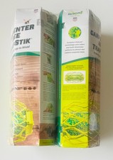 2PK RESCUE Carpenter Bee TrapStik Catches Carpenter Bees,Wasps Mud Daubers/GREEN