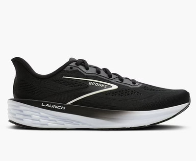Brooks Women's Launch 12 Running Shoes, Black/Grey (NEW)