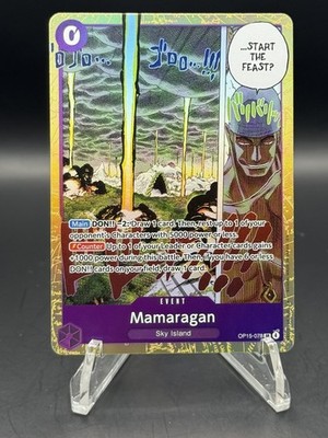 Bandai One Piece Card Game Mamaragan OP15-078 SR Event Foil ENG.