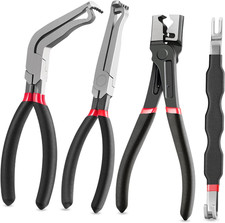 4 Pcs Electrical Disconnect Pliers for Cars, Electrical Connector Separator Tool