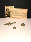 Vintage 1982 GI Joe ARAH Zap Weapons / Gear & File Card Lot