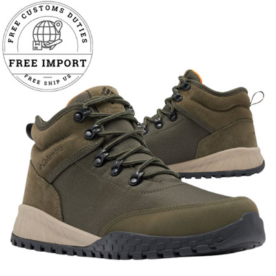 Columbia Men's Fairbanks  Mid Boot Waterproof - Breathable Deep Olive/Desert Sun