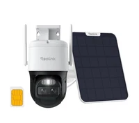 REOLINK 4K Solar Security Dual Lens Camera with Auto Tracking, 4G LTE Outdoor
