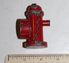 VTG 1950s Tonka Toys Red Steel Fire Hydrant For Fire Engine Pumper Truck #5 HTF