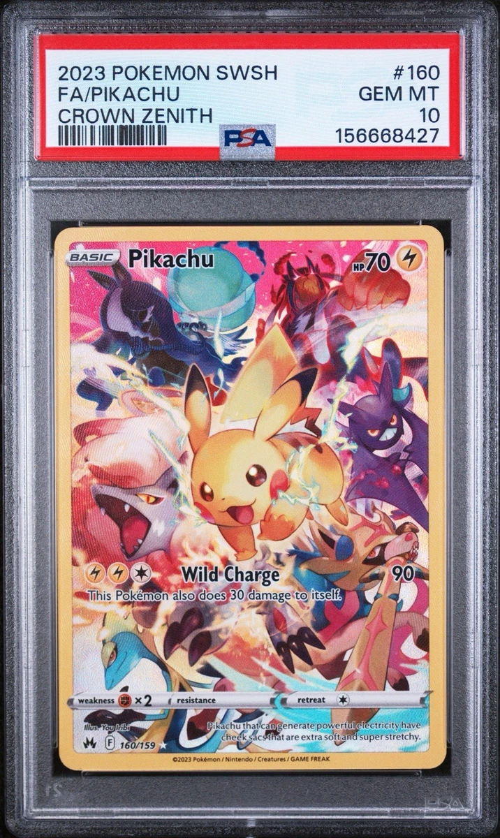 Secret Rare Pikachu Pokémon TCG Grade 10 Individual Collectible