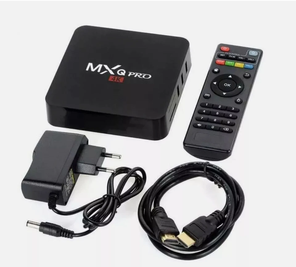 Android TV BOX WiFi Internet SMART TV FULL HD 1080p 16 GB MXQ pro 4k - Immagine 4 di 4