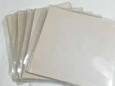 NEW Lot 8 3D Page Protectors Refills 12x12 Clear Plastic 1/4" Width Sealed 3D